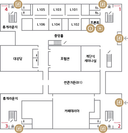 1층 안내도